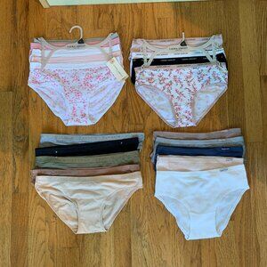 Bundle of 19 NEW Organic Cotton Underwear Panties
